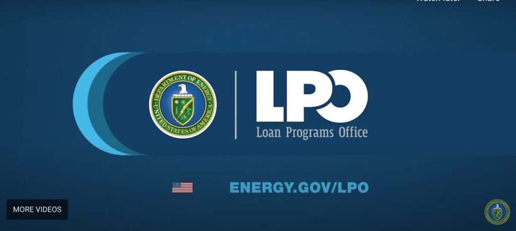 U.S. DOE Loan Program Office video image